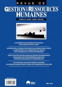 Gestion des Ressources Humaines 131 - 2024: La distribution des espaces de travail : quels enjeux pour la GRH ? (2024)