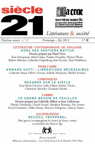 Siècle 21, N° 22, printemps-été :