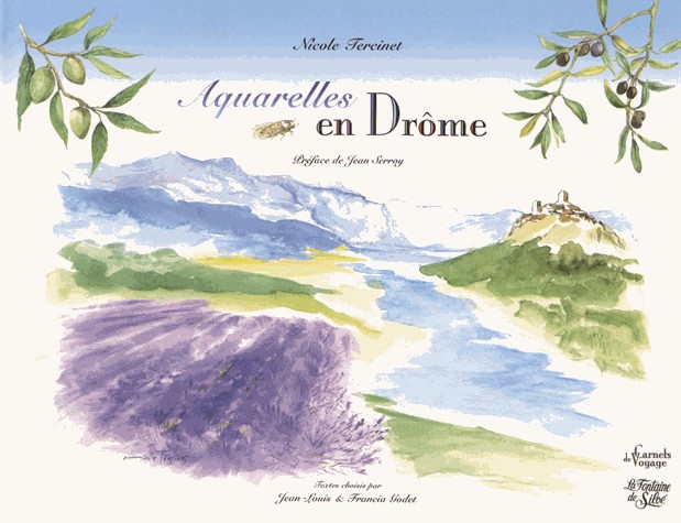 Aquarelles en Drôme
