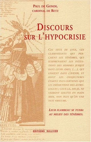 Discours sur l'hypocrisie