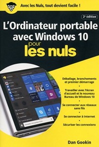 L'Ordinateur portable avec Windows 10 pour les Nuls poche, 2e édition