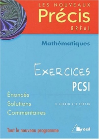 Mathématiques PCSI : Exercices