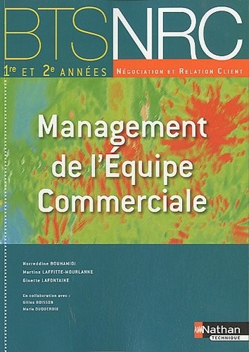 Management de l'Équipe Commerciale - BTS NRC 1re et 2e années