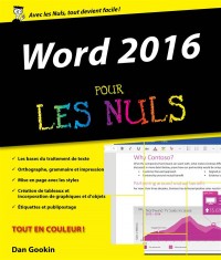 Word 2016 pour les Nuls