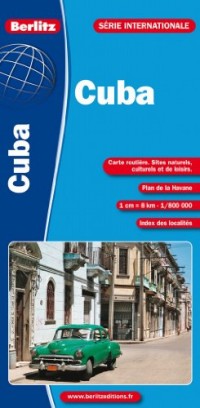 Cuba, carte routière et touristique - Plan de la Havane