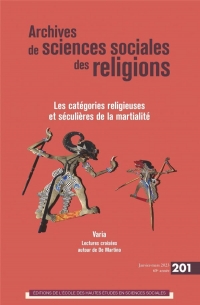 Archives des sciences sociales des religions, n° 201