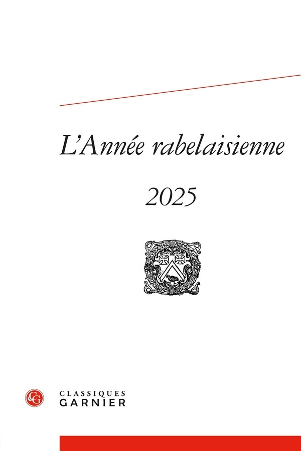L'année rabelaisienne 2025, n 9 - varia