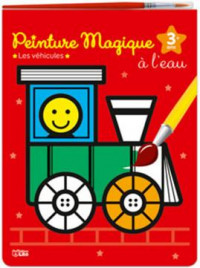 Peinture magique à l'eau : les véhicules - Dès 3 ans