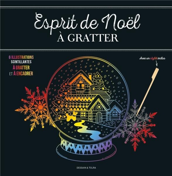 Esprit de Noël à gratter