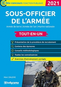 Sous-officier de l'armée - Armée de terre - Armée de l'air - Marine nationale: 2021