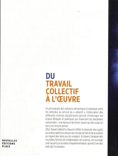 Du travail collectif à l'oeuvre