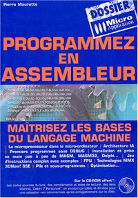 Programmez en assembleur (1Cédérom)
