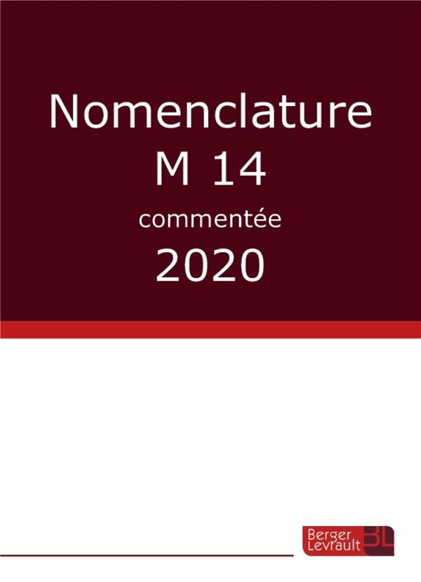 Nomenclature M14 commentée