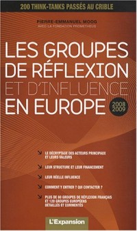 Les groupes de réflexion et d'influence en Europe