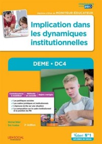 DEME - DC4. Implication dans les dynamiques institutionnelles - Modules - Diplôme d'État de Moniteur-éducateur