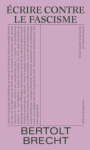 Ecrire contre le fascisme