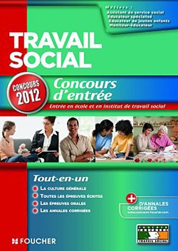 Travail social Concours d'entrée concours 2012
