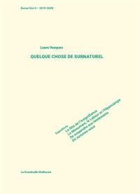 Écrire l'Art II: 2019-2020