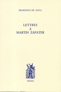 Lettres à Martin Zapater
