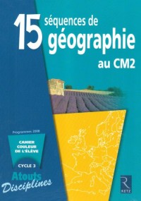Pack 6ex Cahiers Eleve Geographie CM2