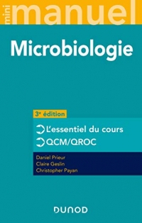 Mini Manuel - Microbiologie - 3e éd: Cours et QCM/QROC