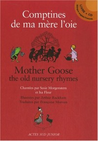 Comptines de ma mère l'oie : Edition bilingue français-anglais (1CD audio)