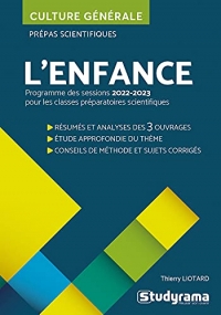 L'enfance Prépas scientifiques 2022-2023