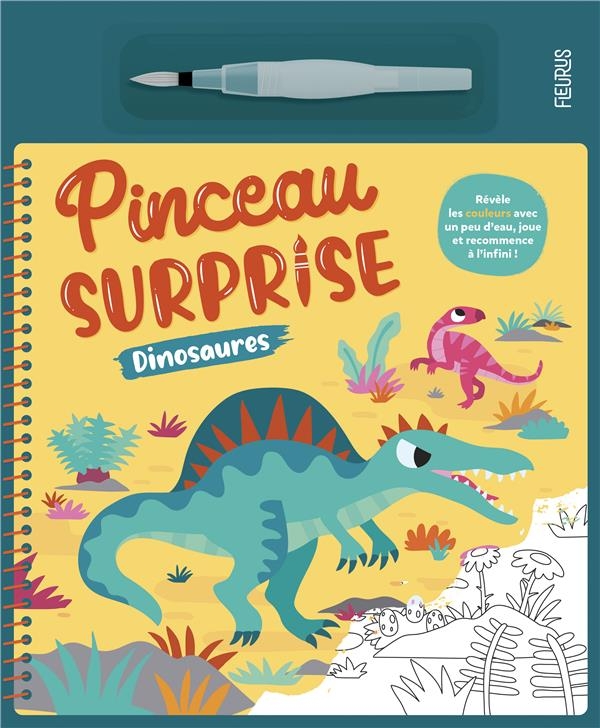 Pinceau surprise - Dinosaures