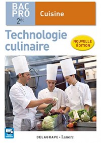Technologie culinaire 2de Bac Pro Cuisine (2016) - Pochette élève