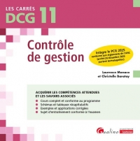 DCG 11 - Contrôle de gestion: Cours et applications corrigées