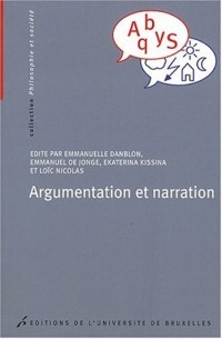 Argumentation et narration