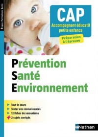 Prévention Santé Environnement - CAP Accompagnant Educatif Petite enfance