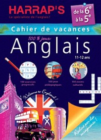 Harrap's Cahier de vacances anglais - De la 6ème à la 5ème
