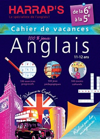 Harrap's Cahier de vacances anglais - De la 6ème à la 5ème