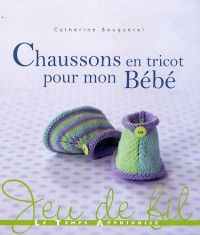 CHAUSSONS EN TRICOT POUR MON BEBE