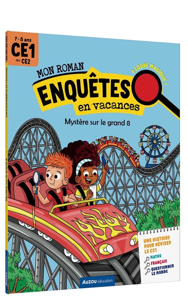 MON ROMAN - ENQUÊTES CE1 - MYSTÈRE SUR LE GRAND 8