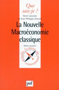 La nouvelle macroéconomie classique