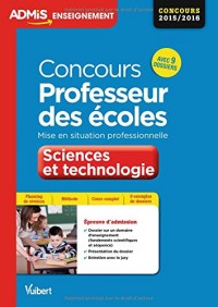 Concours Professeur des écoles - Sciences et technologie - Mise en situation professionnelle - CRPE 2016