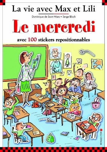 Le Mercredi : Avec 100 stickers repositionnables