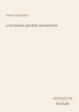 L'occasion perdue recouverte