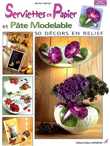 Serviettes en papier et pâte modelable