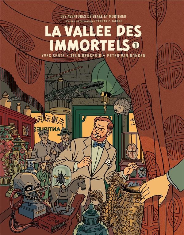 Blake et Mortimer - Blake & Mortimer - Tome 25 - La Vallée des Immortels - Tome 1 - Édition Biblio