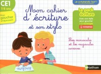 Mon Cahier d'écriture CE1 Gaucher