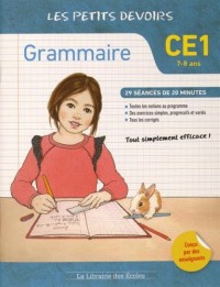Grammaire CE1 : 29 séances de 20 minutes