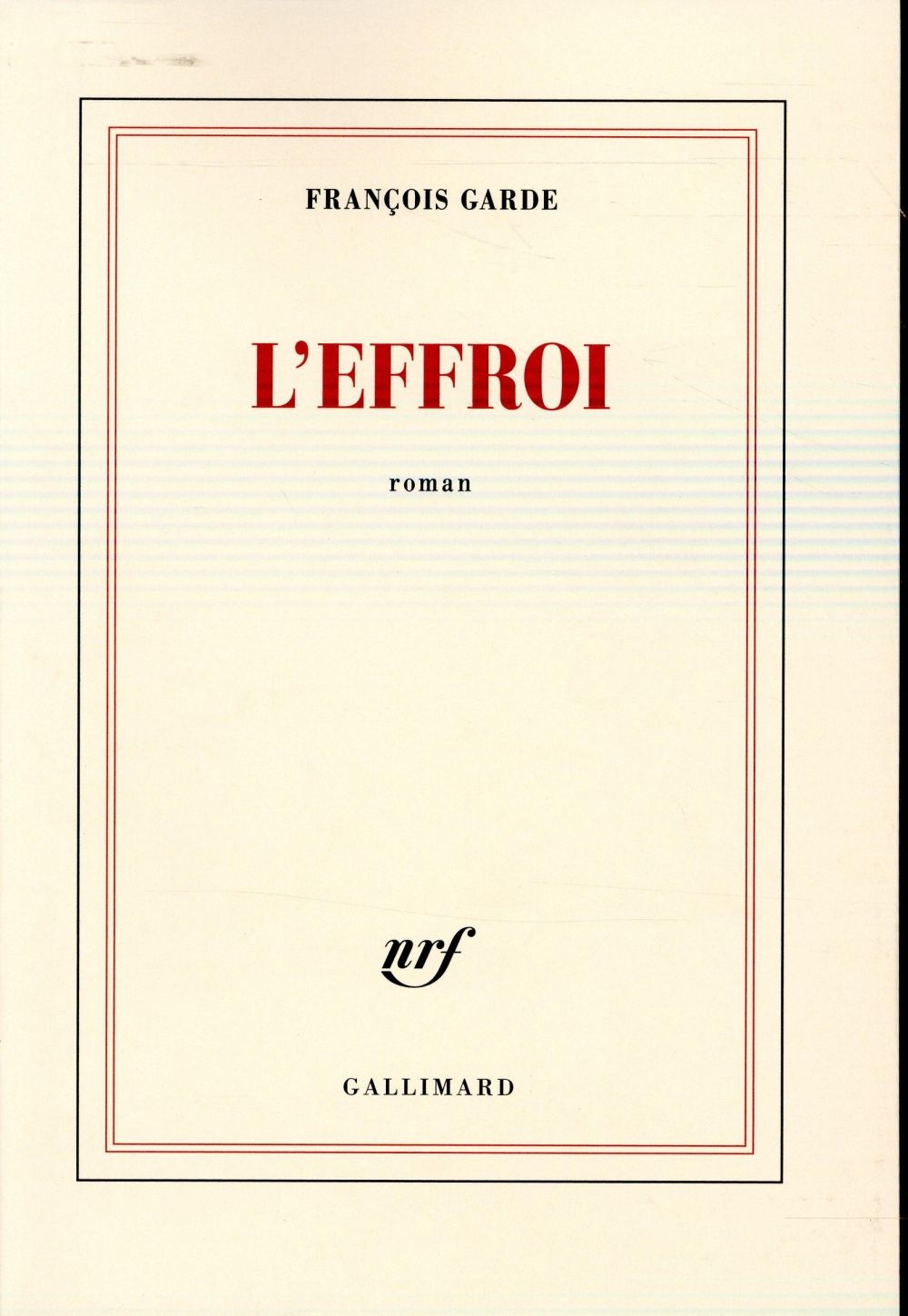 L'effroi