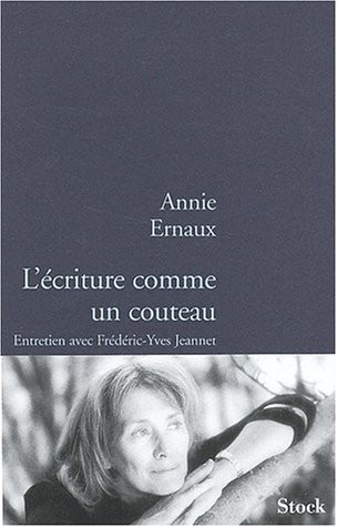 L'écriture comme un couteau