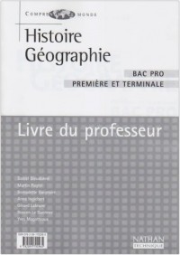 Histoire-géographie, Bac pro (Manuel du professeur)