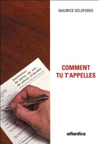 Comment tu t'appelles