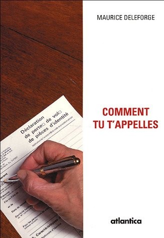 Comment tu t'appelles