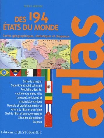 Atlas des 194 états du monde : Statistiques et drapeaux